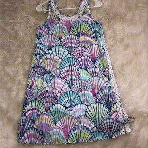 Scalloped lilly dress